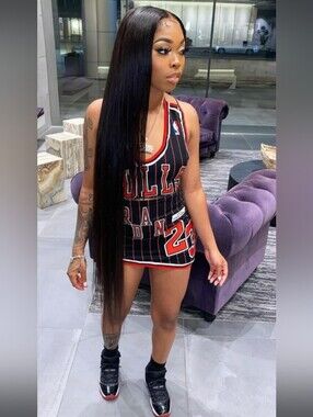 Rare 🍓 🩷 Berry Cute Jordan #23 Spandex Skirt - Black & Red♥️♥️♥️🔥🔥